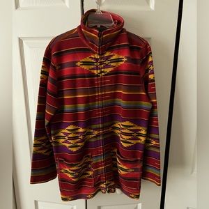 Aztec print CHICO'S Jacket FALL into fall with the Perfect Shacket / Jacket